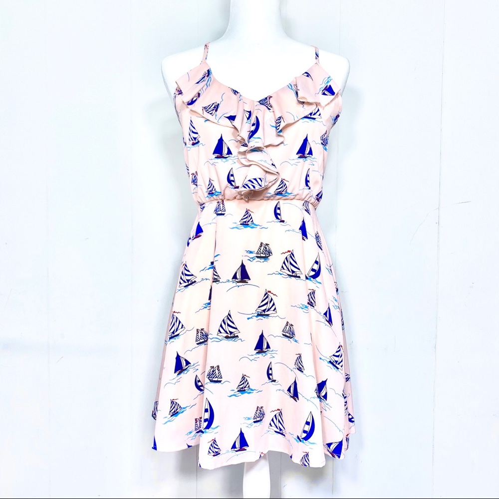VINTAGE Women’s Flirty Dress  Sz 8